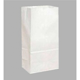 Bolsa para bizcochos blanca paquete x 20 